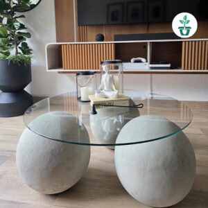 Mesa De Centro Moderna Circular